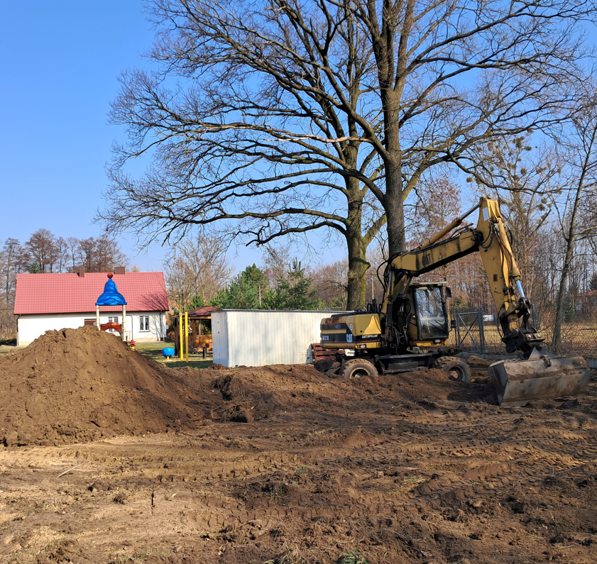 Boisko rekreacyjne – rozpoczęcie prac
